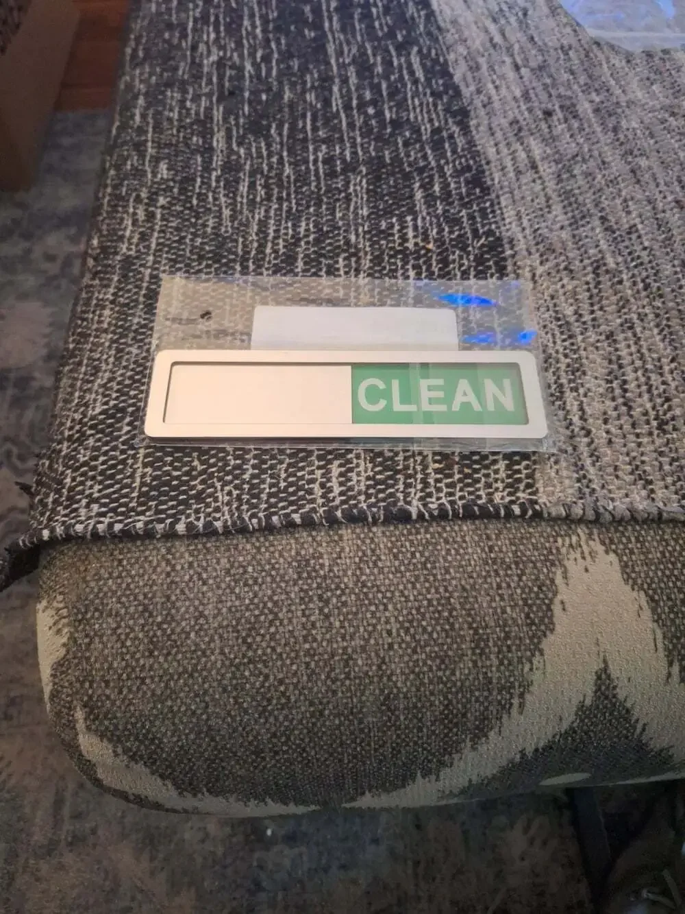 Sliding Dishwasher Magnet Clean Dirty Sign
